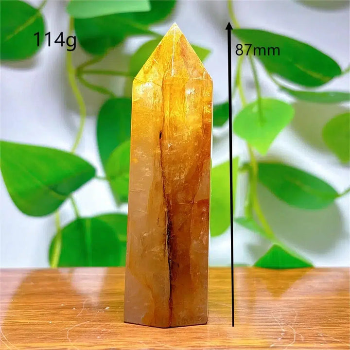 Golden Healer Quartz Obelisk Tower