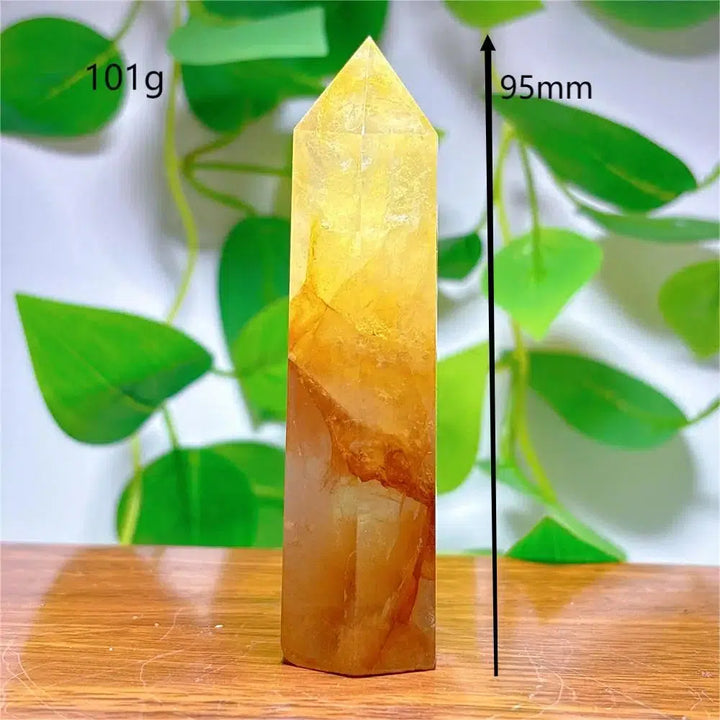 Golden Healer Quartz Obelisk Tower