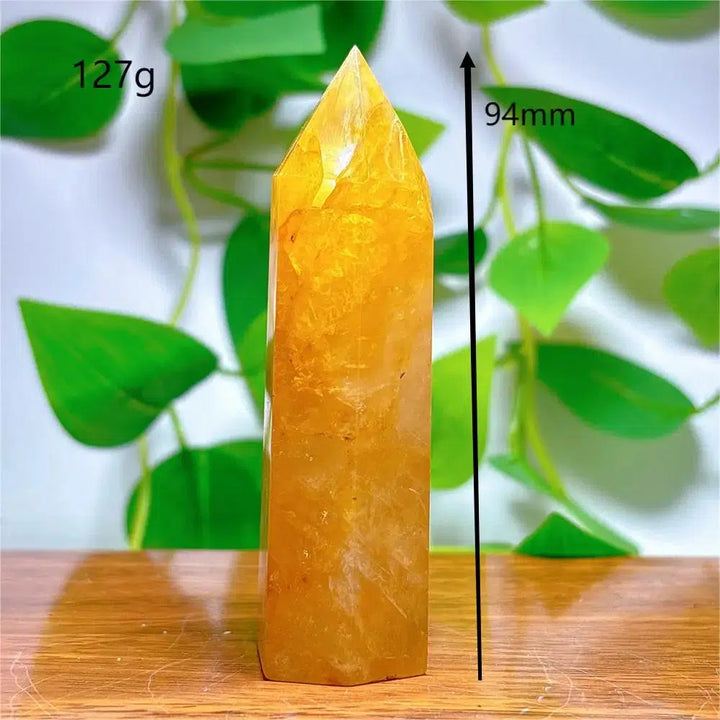 Golden Healer Quartz Obelisk Tower