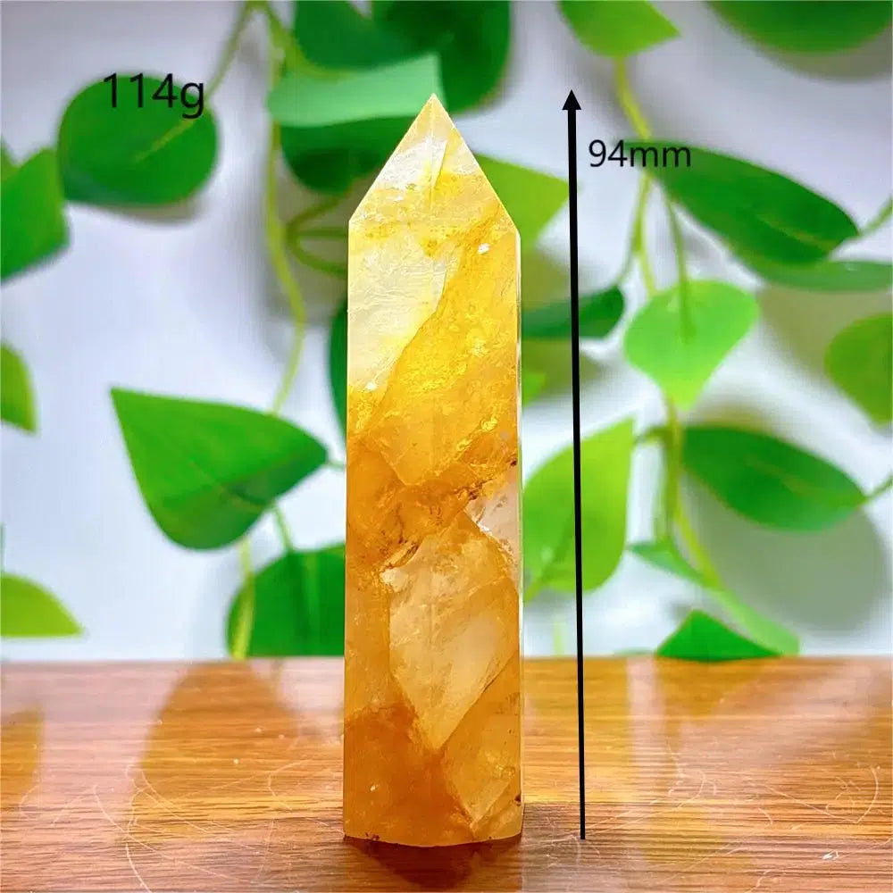 Golden Healer Quartz Obelisk Tower