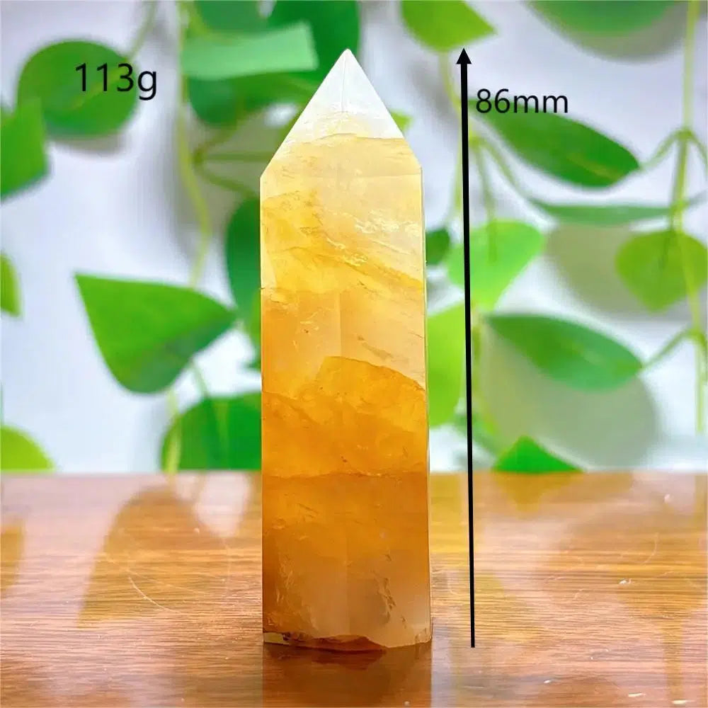 Golden Healer Quartz Obelisk Tower