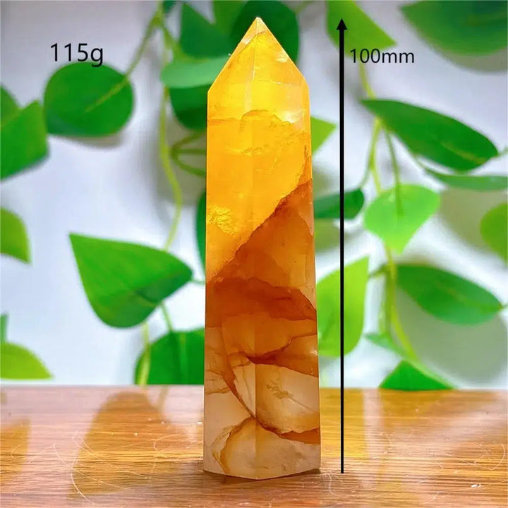 Golden Healer Quartz Obelisk Tower