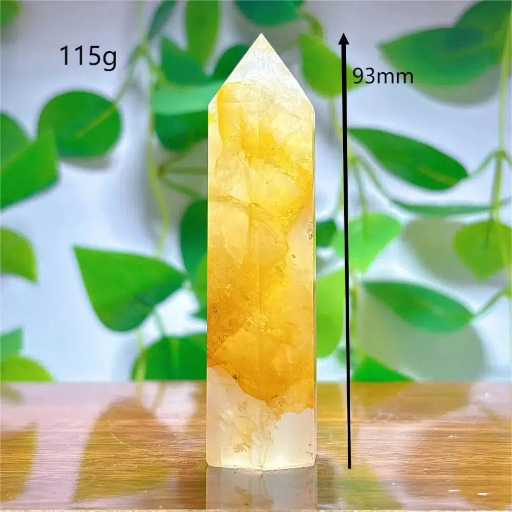 Golden Healer Quartz Obelisk Tower