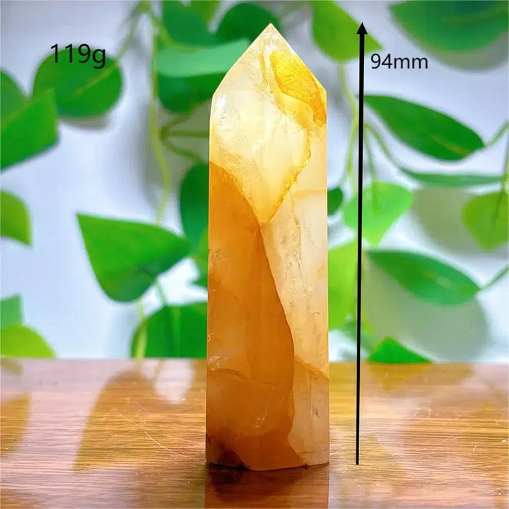 Golden Healer Quartz Obelisk Tower