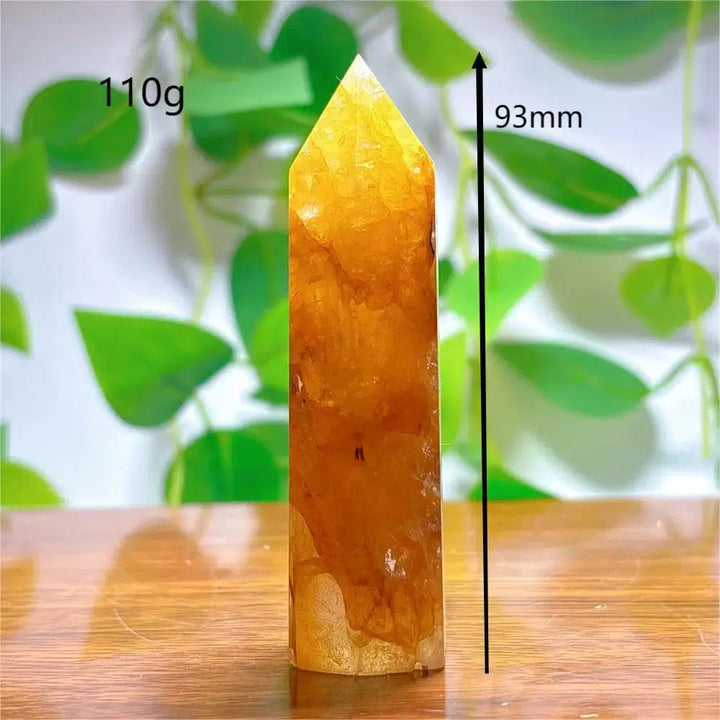 Golden Healer Quartz Obelisk Tower