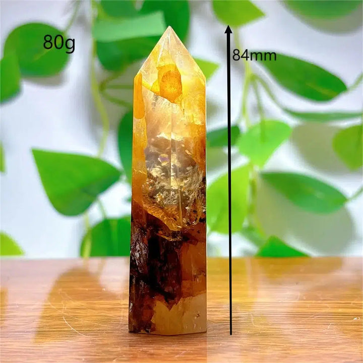 Golden Healer Quartz Obelisk Tower