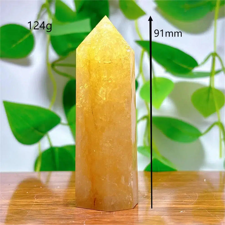 Golden Healer Quartz Obelisk Tower