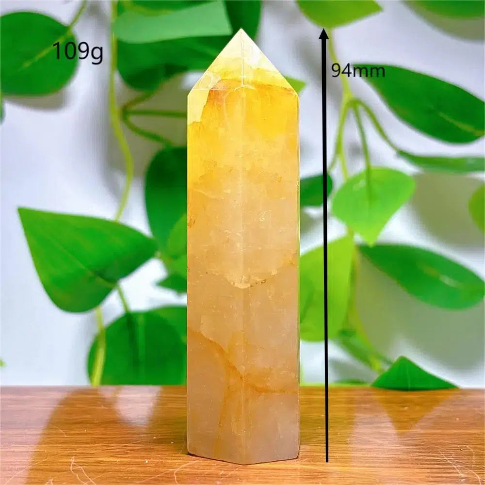 Golden Healer Quartz Obelisk Tower