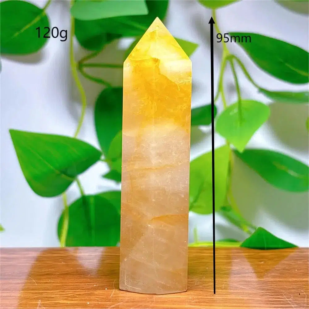 Golden Healer Quartz Obelisk Tower