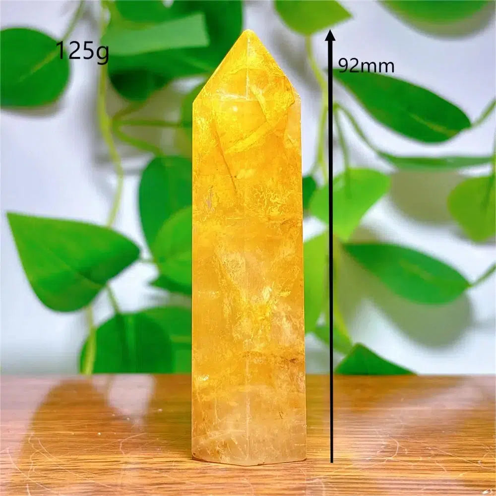 Golden Healer Quartz Obelisk Tower