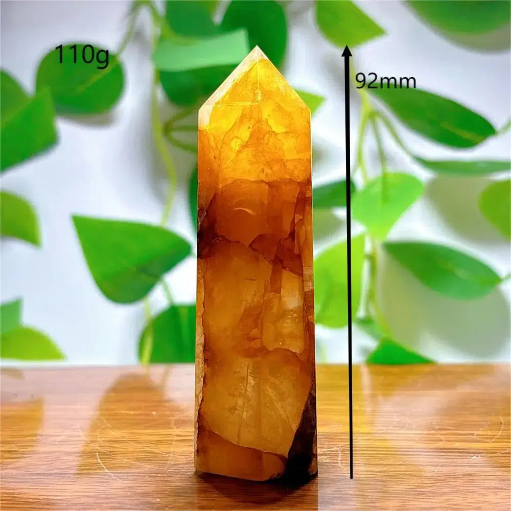 Golden Healer Quartz Obelisk Tower