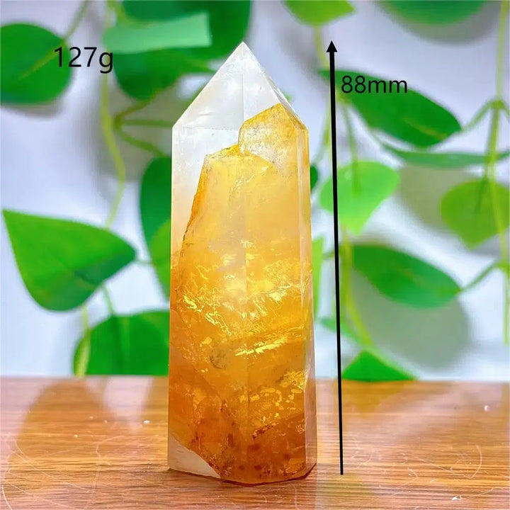 Golden Healer Quartz Obelisk Tower