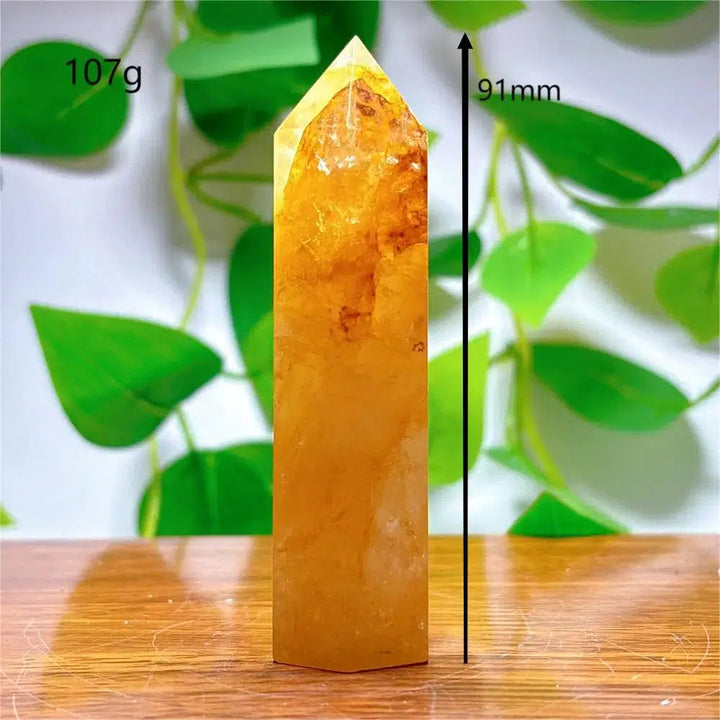 Golden Healer Quartz Obelisk Tower