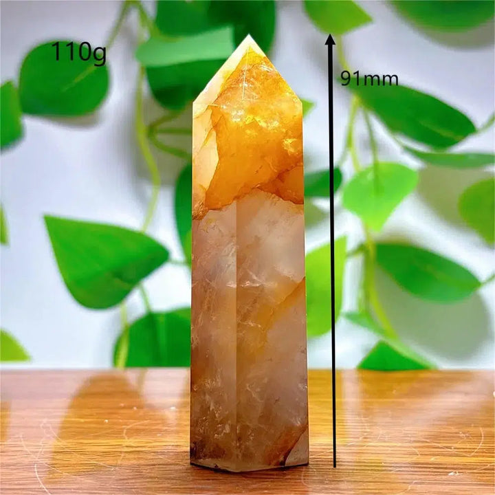 Golden Healer Quartz Obelisk Tower