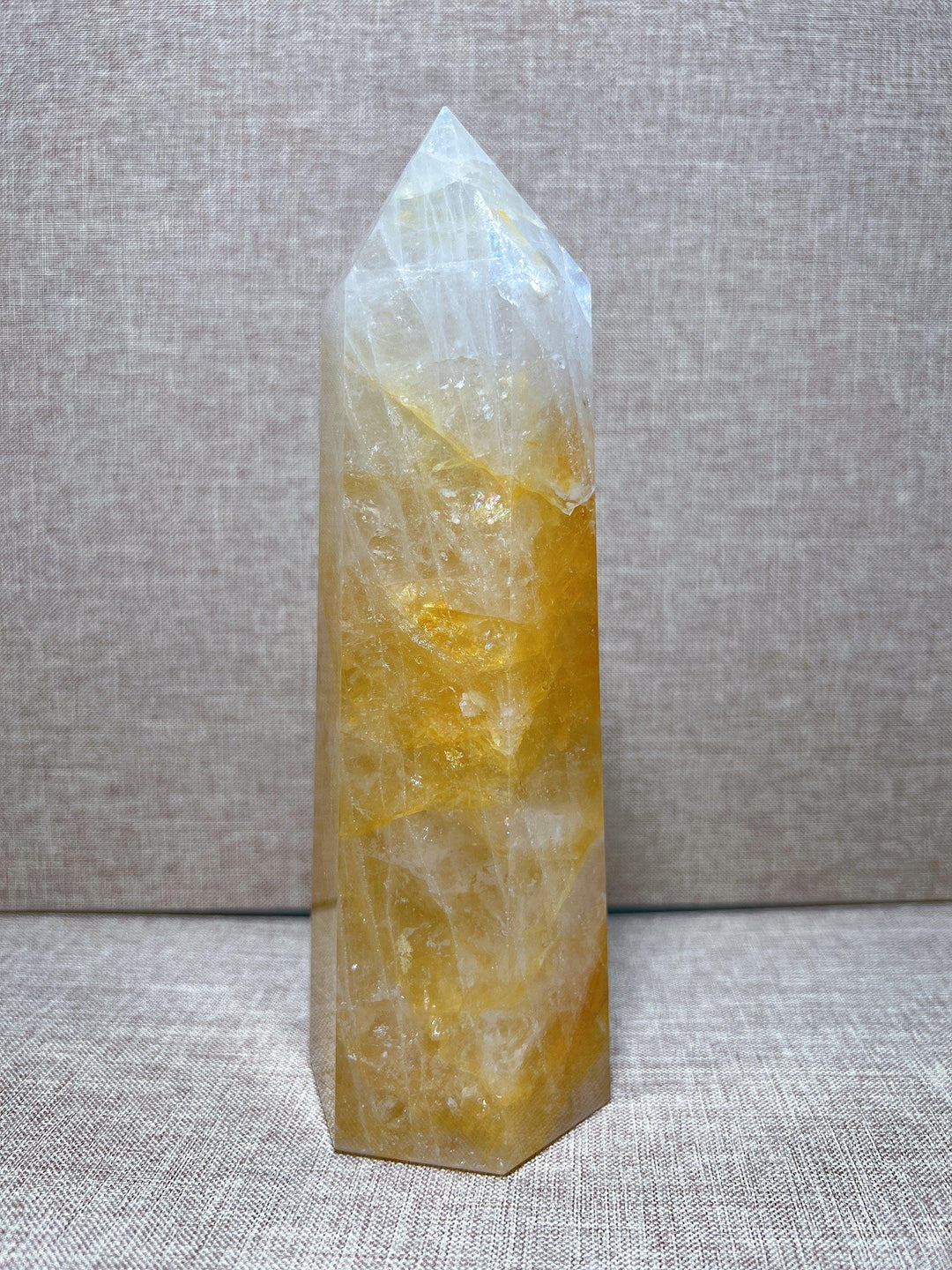 Golden Healer Quartz Tower