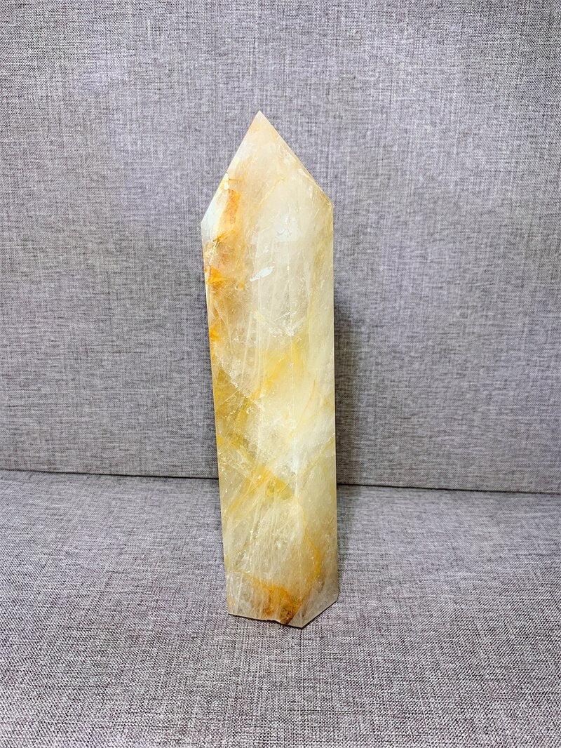 Golden Healer Quartz Tower