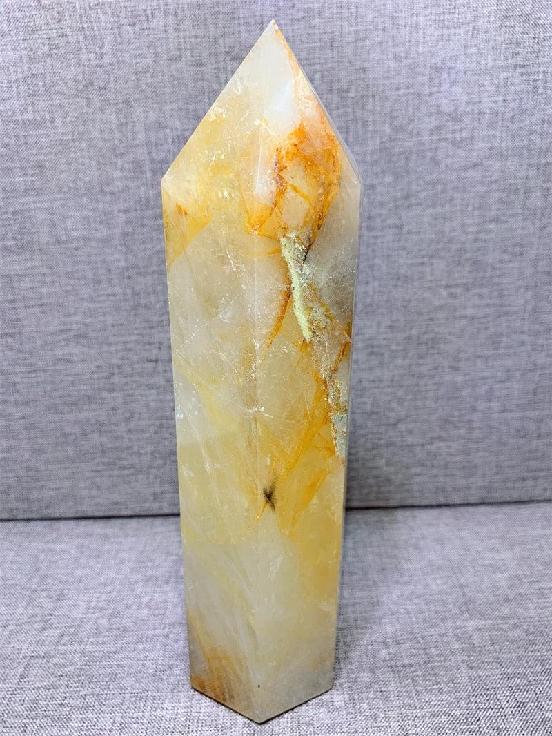 Golden Healer Quartz Tower