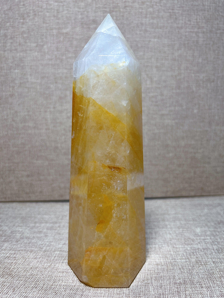 Golden Healer Quartz Tower