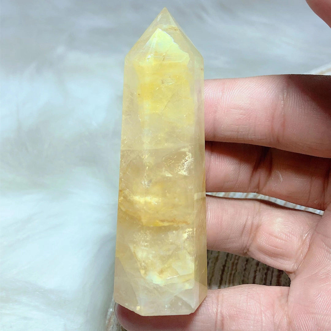 Golden Healer Quartz Tower