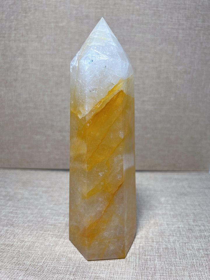 Golden Healer Quartz Tower