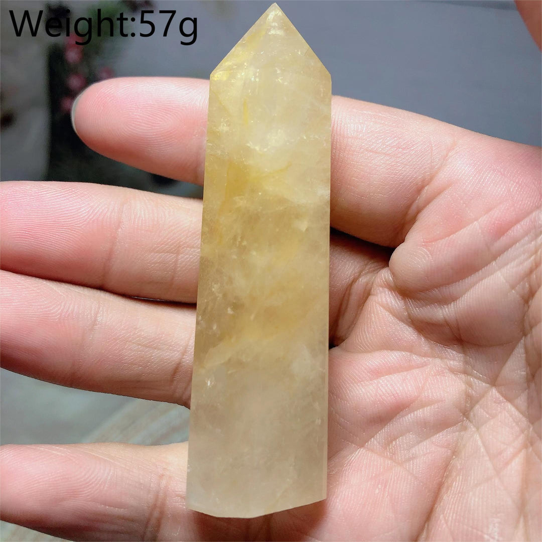 Golden Healer Quartz Tower