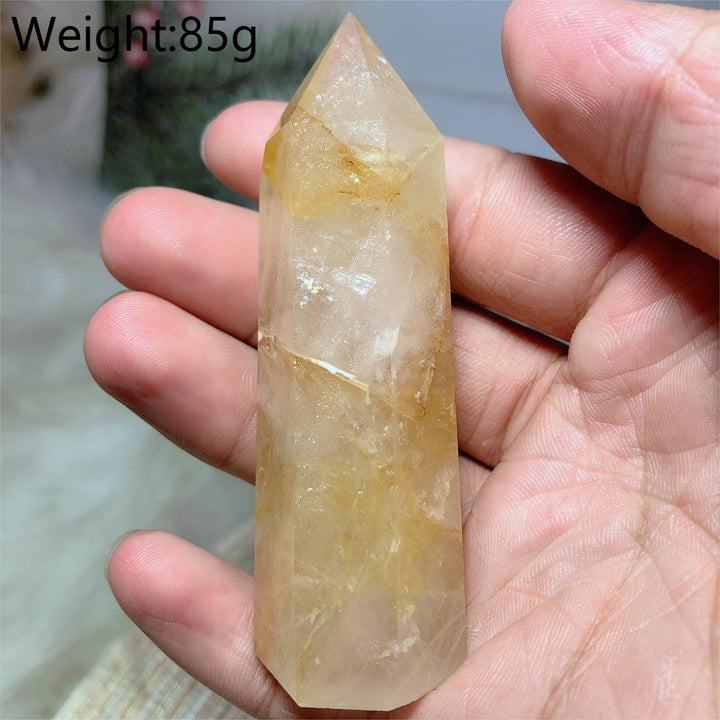 Golden Healer Quartz Tower