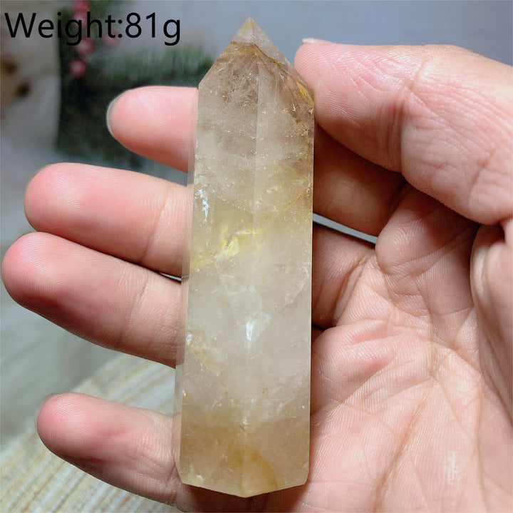 Golden Healer Quartz Tower