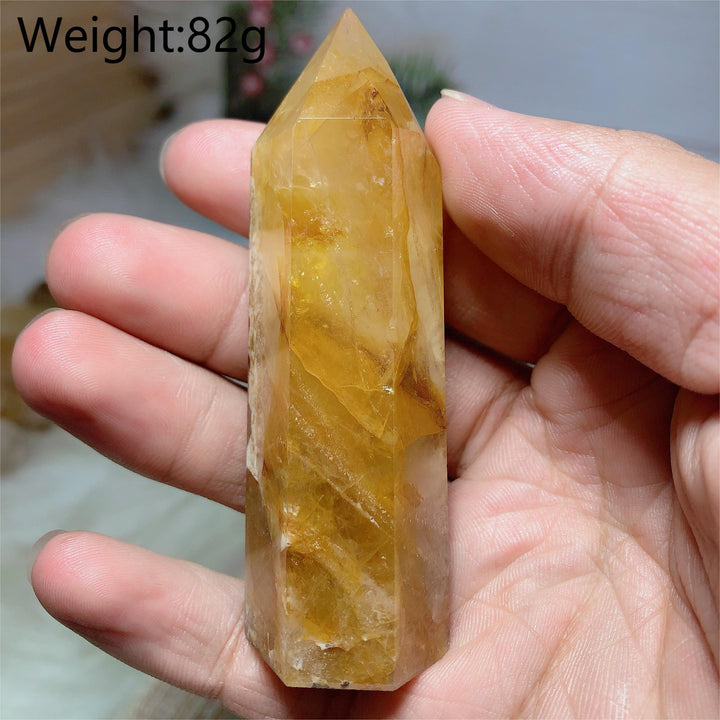 Golden Healer Quartz Tower