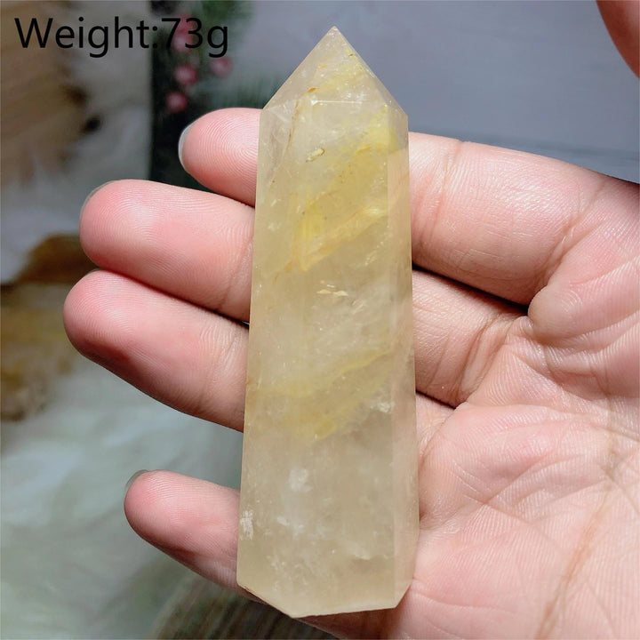 Golden Healer Quartz Tower