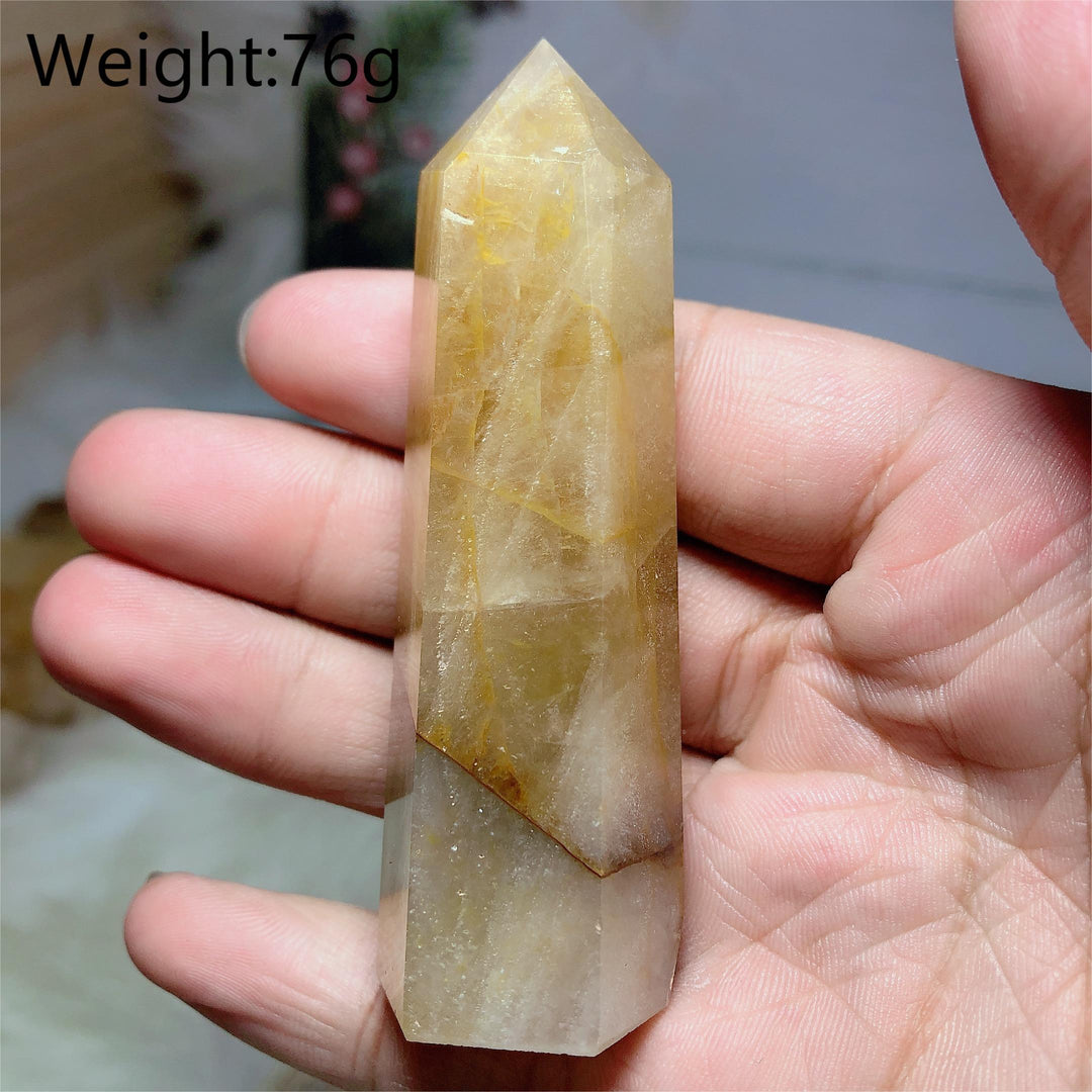 Golden Healer Quartz Tower