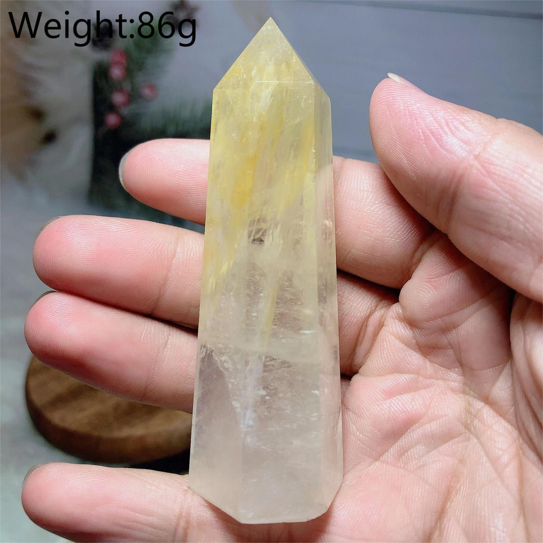 Golden Healer Quartz Tower