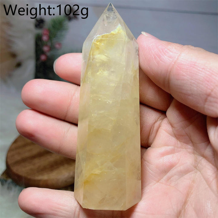 Golden Healer Quartz Tower