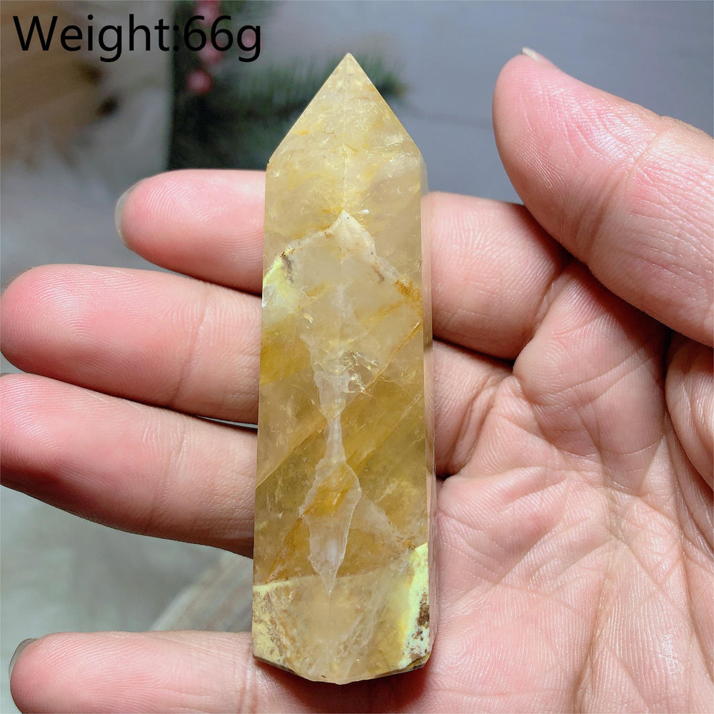 Golden Healer Quartz Tower