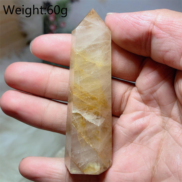 Golden Healer Quartz Tower