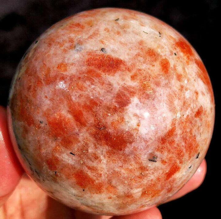 Golden Sunstone Crystal Sphere