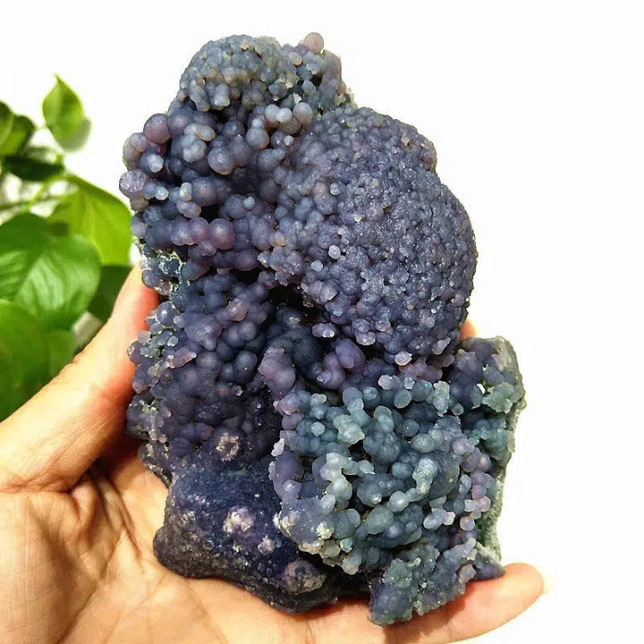 Grape Agate Crystal Cluster