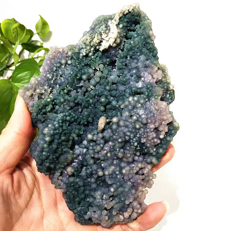 Grape Agate Crystal Cluster