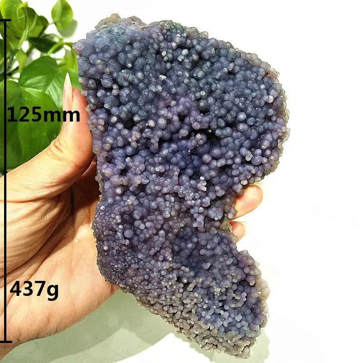 Grape Agate Crystal Cluster