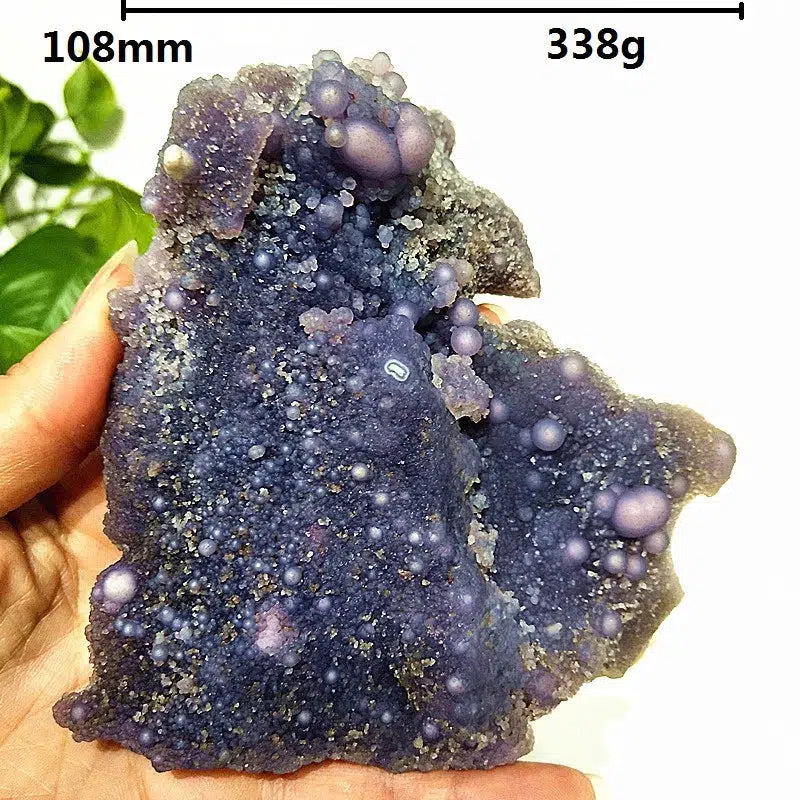 Grape Agate Crystal Cluster