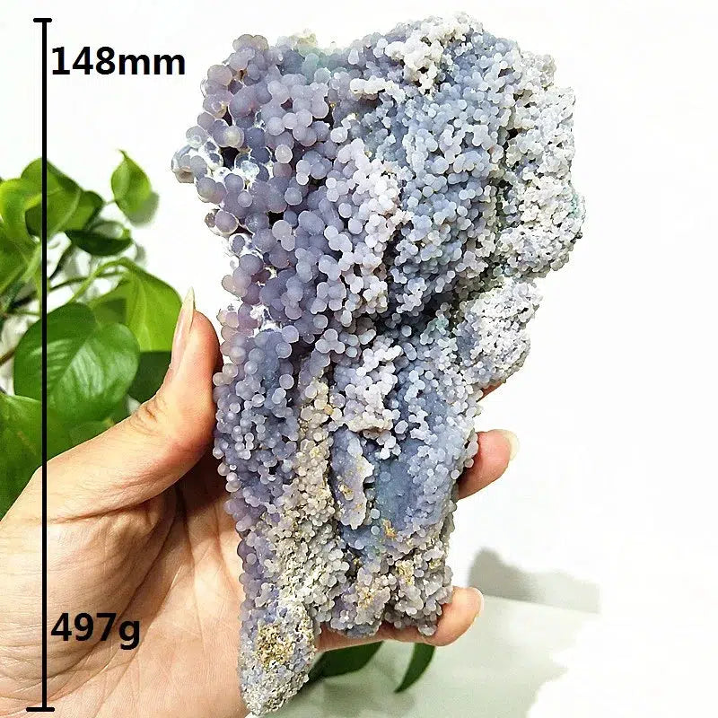 Grape Agate Crystal Cluster