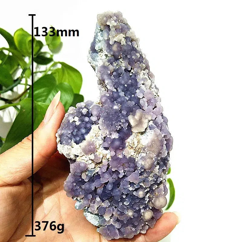 Grape Agate Crystal Cluster