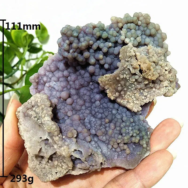 Grape Agate Crystal Cluster