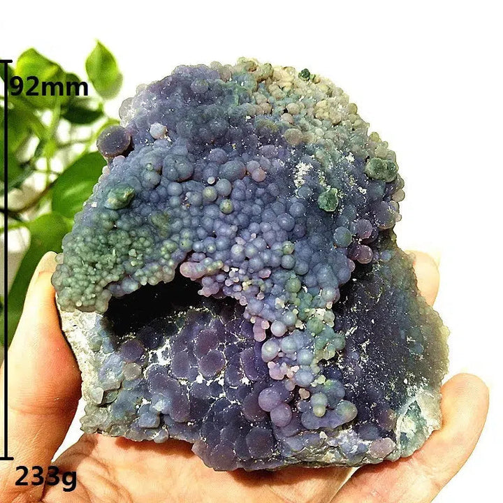 Grape Agate Crystal Cluster