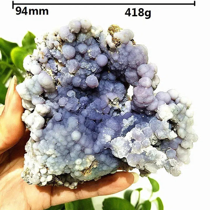 Grape Agate Crystal Cluster