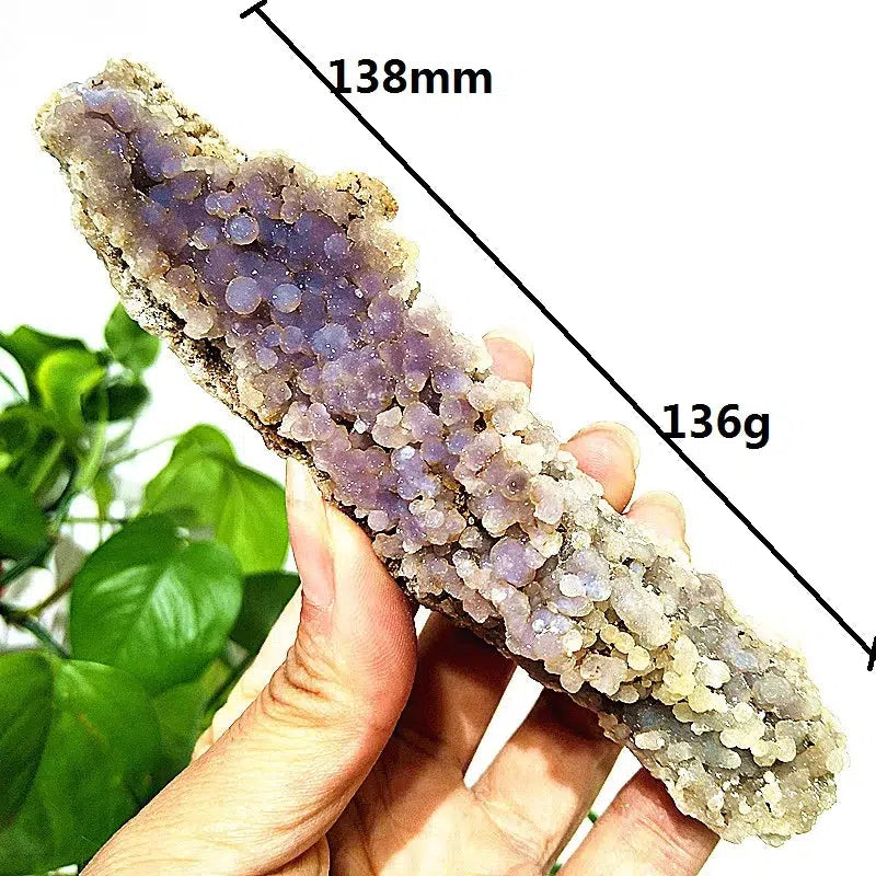 Grape Agate Crystal Cluster