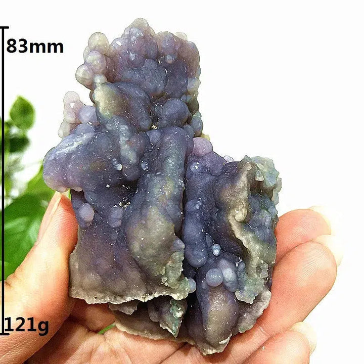 Grape Agate Crystal Cluster