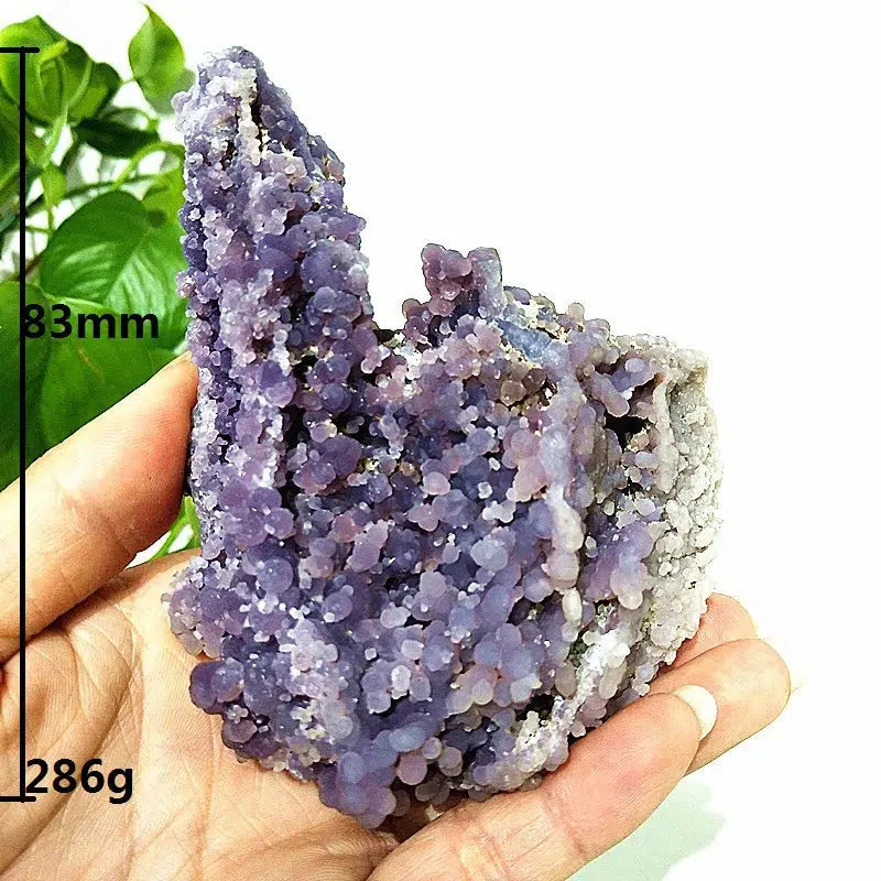 Grape Agate Crystal Cluster