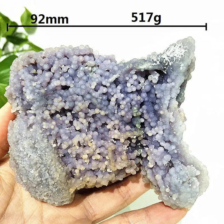 Grape Agate Crystal Cluster