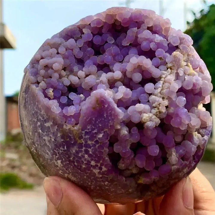 Grape Agate Ore Sphere