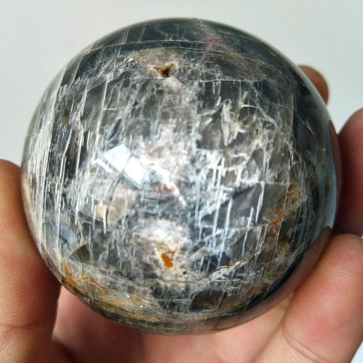 Gray Moonstone Crystal Sphere